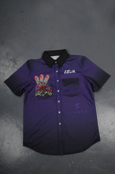 DS063 tailor-made personalized darts team shirt  online single darts team shirt Hong Kong darts team shirt supplier detail view-10